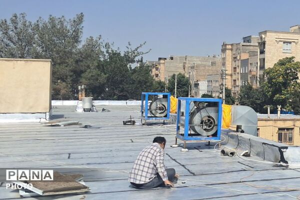 دبستان بعثت ۲ آماده استقبال از دانش‌آموزان در قالب پروژه مهر
