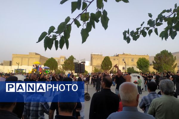 شور عزای  تاسوعای حسینی در لپویی 