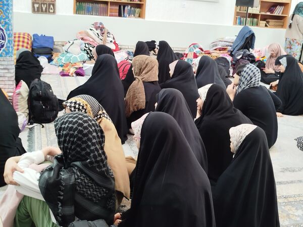 حضور پرشور نوجوانان در اعتکاف دانش‌آموزی مسجد امام سجاد(ع)