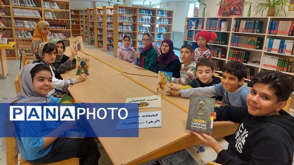 هفته دفاع مقدس در کتابخانه الزهرا بجنورد