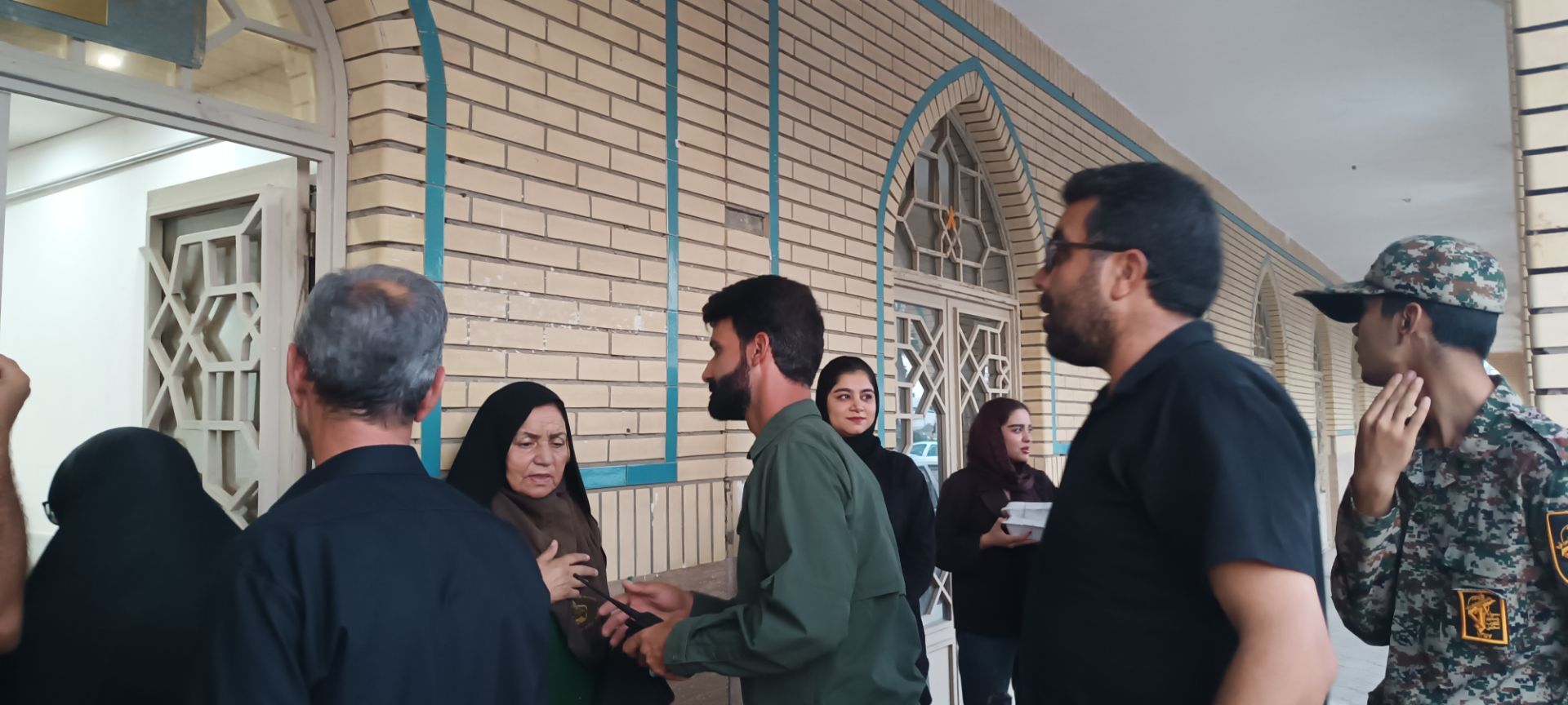 برگزاری مراسم تشییع نمادین امام رضا(ع)در امامزاده سید محمد(ع) کاشمر