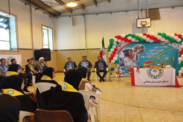 برگزاری اردوی تمشک در شهرستان فاروج 