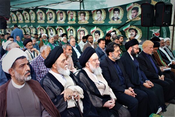 آیین سالگرد شهید آیت الله سعیدی و شهدای سادات استان قم 