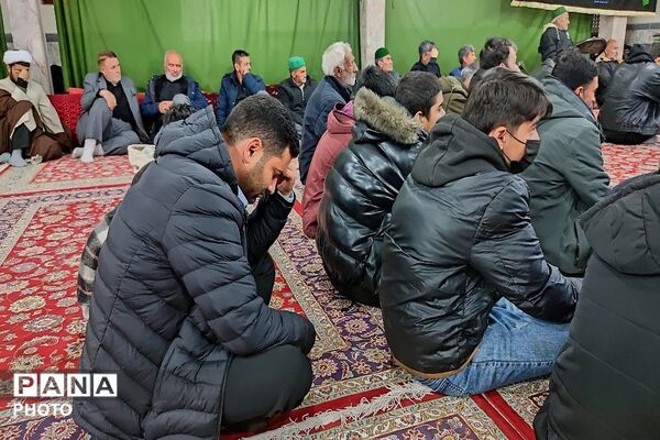 مراسم شهادت قائد امت در شهر بار نیشابور