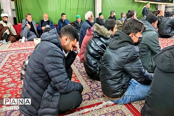 مراسم شهادت قائد امت در شهر بار نیشابور