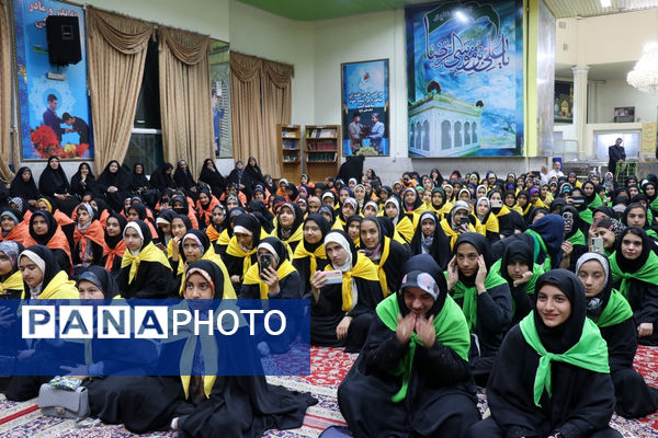 افتتاحیه اردوی دختران زیارت اولی استان خراسان رضوی 