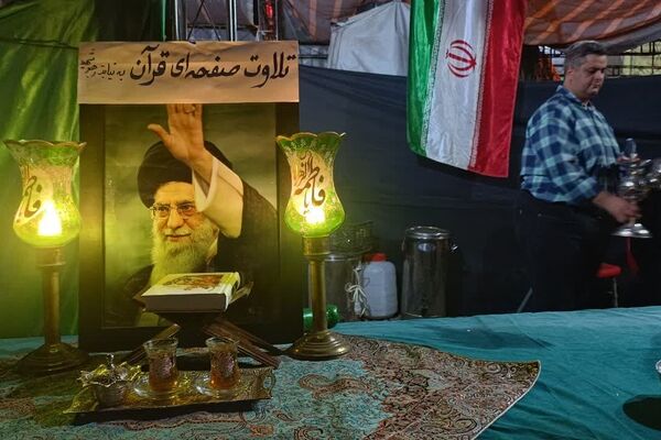 عطر ولایت در شب شهادت؛ اجتماع مردم مشهد در آیین بزرگداشت چهلمین روز شهادت رهبر شهید