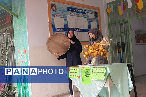 کودکان غرفه‌داران جشن میلاد موعود