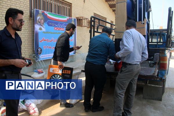 تجهیز شش خانه ورزش روستایی در استان بوشهر