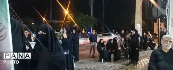 شب چهارم ماه محرم همزمان با اجتماعات شبانه مردم در مشهد