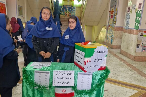 از کلاس تا صندوق رأی؛ تمرین مسئولیت در مدارس فشافویه