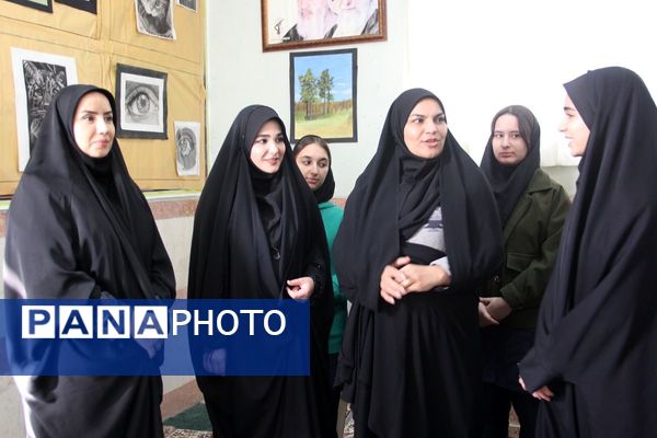 جلوه خلاقیت دانش‌آموزان بنت‌الهدی در هفته «ماها»