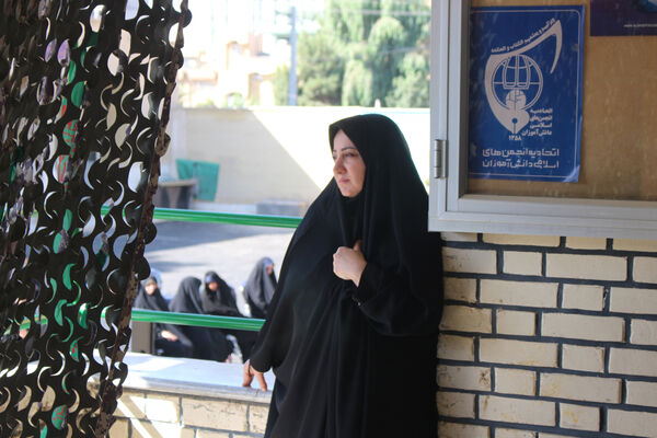 گرامیداشت هفته دفاع مقدس در دبیرستان شاهد رضویه قم