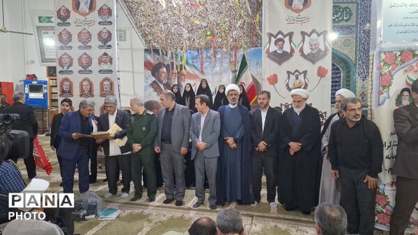 یادواره شهدا در مسجد جامع شهر جعفریه قم