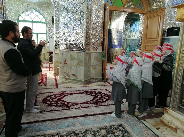 تجدید پیمان با شهدای امامزاده عمادالدین در شهرستان رباط کریم