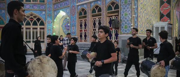 اقامه هیئت عزاداران حضرت رقیه (س) در کاشان