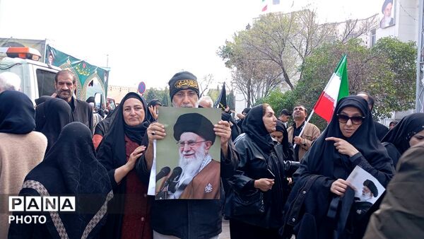 وداع با شهدای مدافع اقتدار وطن در شیراز