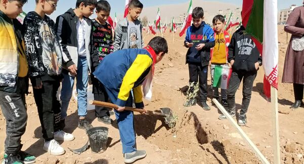 آئین بزرگداشت روز ملی درختکاری در شیراز 