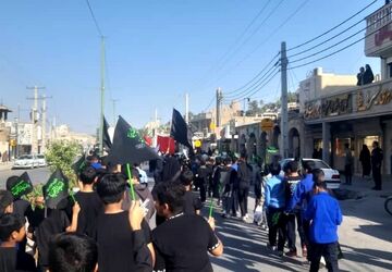 مراسم نوگلان فاطمی با حضور دو هزار دانش‌‌آموز در میناب 