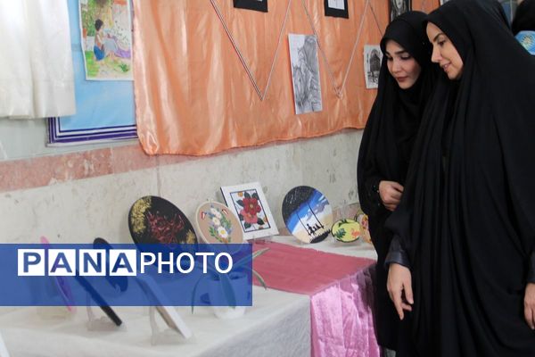 جلوه خلاقیت دانش‌آموزان بنت‌الهدی در هفته «ماها»