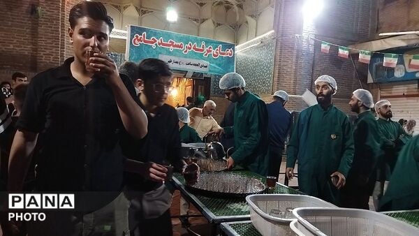  چایخانه فاطمه الزهرا در قاب پانا