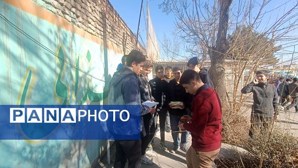 برگزاری مسابقات تیراندازی در دبیرستان شاهد ابوذر غفاری 