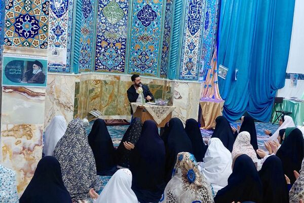 آیین معنوی اعتکاف در مسجد جامع بومهن