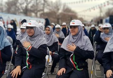 فریاد اقتدار استان البرز در راهپیمایی ۲۲ بهمن
