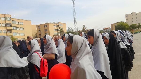 آیین بازگشایی مدارس در دبیرستان نورالهدی 