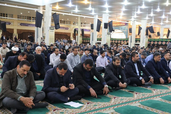 مراسم سوگواری سیدالشهدای خدمت در بوشهر