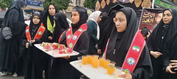 پیاده‌روی اربعین حسینی در محمودآباد