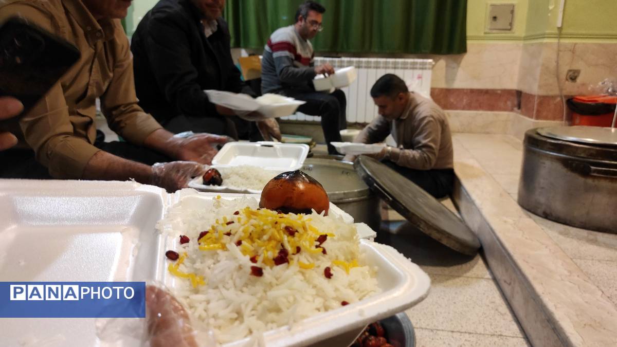 دانش‌آموزان مهمان سفره خدا شدند