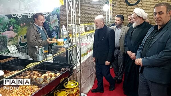 جلوه‌هایی از مراسم افتتاح نمایشگاه بهاره شهر جعفریه