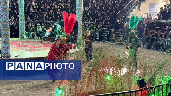 مراسم سنتی تعزیه‌خوانی در شهر ارمغان‌خانه زنجان 