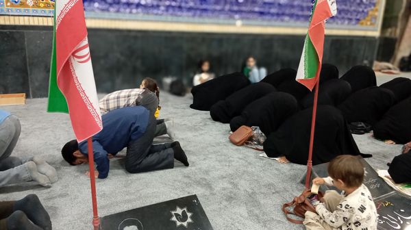مراسم استقبال از ماه محرم و گرامیداشت شهدای حمله صهیونیستی