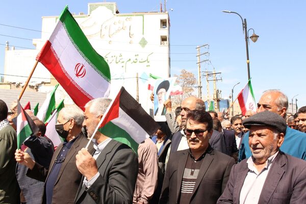 مردم ایلام، در روز جهانی قدس، جنایات صهیونیست‌ها را محکوم کردند