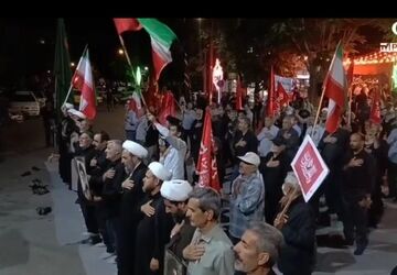 فریاد خاموش یک ملت؛ عهد دوباره با خون شهدا