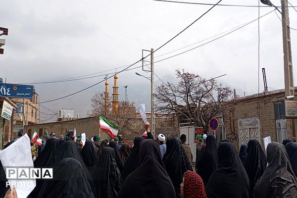 بیعت مردم ولایت مدار شهر بار با رهبر جدید آیت اللّه سید مجتبی خامنه ای 