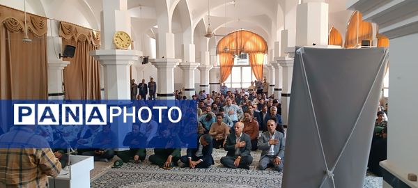 مراسم یادواره شهدای خدمت به‌مناسبت هفته دولت در شهرستان خلیل آباد 