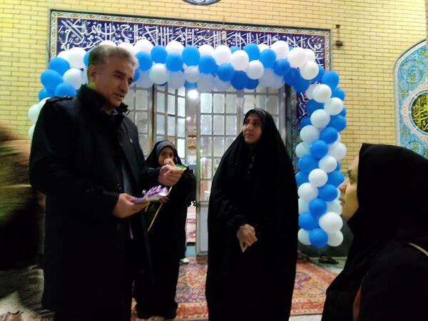 اعتکاف دانش‌آموزی در ناحیه دو شیراز  