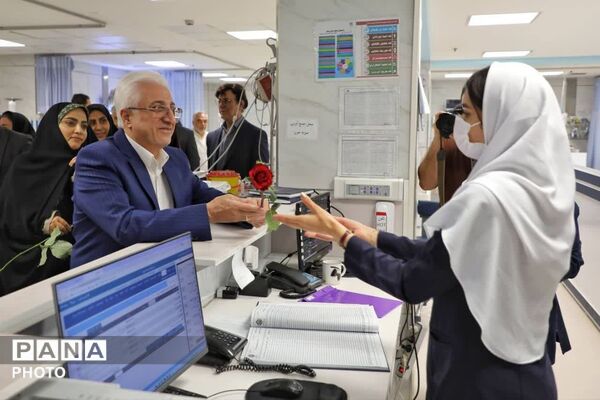 گرامیداشت روز پرستار با حضور استاندار خراسان شمالی در بیمارستان تأمین اجتماعی بجنورد
