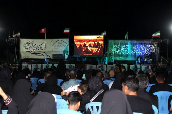 تئاتر دلدادگی در سلسله الذهب نیشابور در شب تاسوعای حسینی 