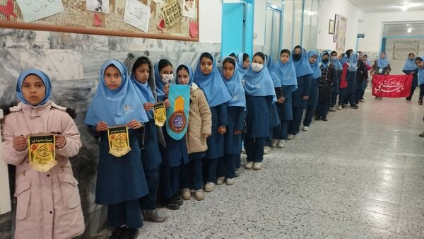 مراسم سه شنبه های مهدوی در  مدرسه فرهنگ خلیل آباد