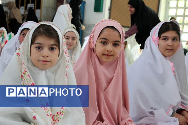 پرواز فرشته‌های آسمانی؛ جشن تکلیف دختران سملقان در مسجد جامع