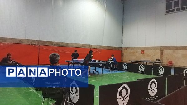 مسابقات استانی تنیس روی میز  در نیشابور 