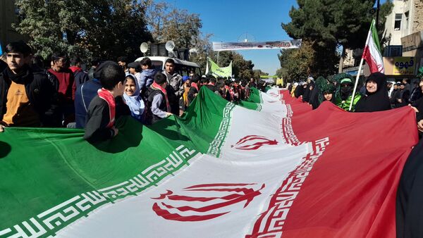 راهپیمایی ۱۳آبان در نیشابور 