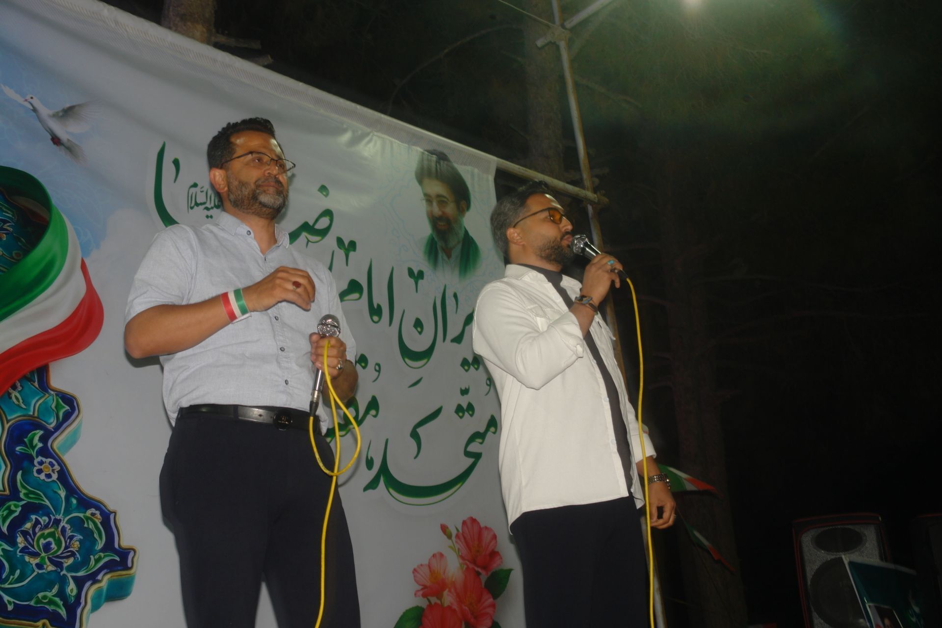 در سایه سار معلمان ، شبی به یاد ماندنی در رشتخوار