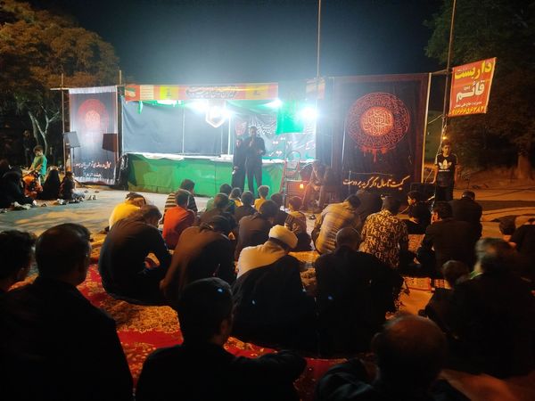 برپایی موکب مردمی در شهرستان بروجرد 