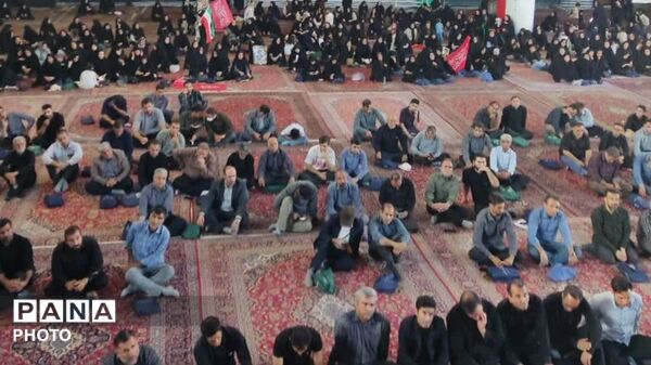 آیین باشکوه جاماندگان بدرقه رهبر شهید در نورآباد