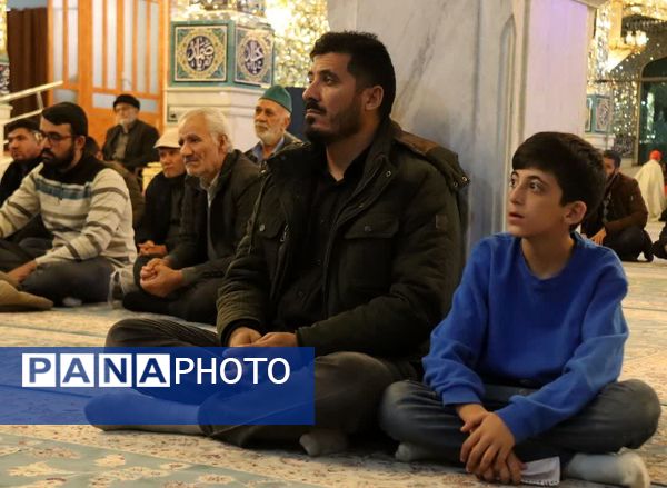 مراسم ایام فاطمیه در امامزاده عباس بن موسی (ع) بجنورد 